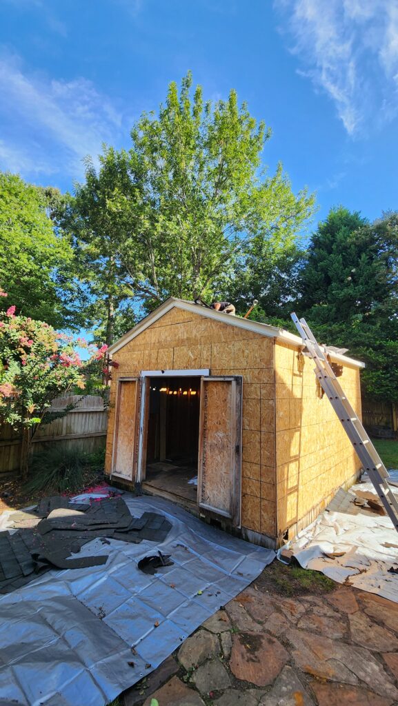 Professional wooden shed removal and safe deconstruction in Chesapeake VA
